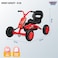 Lovely Baby LB 6400 Pedal Car for Kids, High Backrest Seat, EVA Wheels, Front Suspension &ndash; Ages 3-5 Years - Black