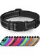 Joytale Dog Collar, Reflective Padded Neoprene Pet Collar, Adjustable Nylon Collars for Extra Small and Puppy Dogs, XS, Black