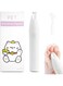 Dog Paw Trimmer with LED Light, Battery Powered Cordless Grooming Clippers with Mini Blade, Low Noise Pet Hair Shaver for Small Dogs Cats Trimming Paws, Eyes, Ears, Face, and Rump
