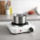Electric Hot Plate 1500W Single Burner with Temperature Control for Home Kitchen Cooking Use