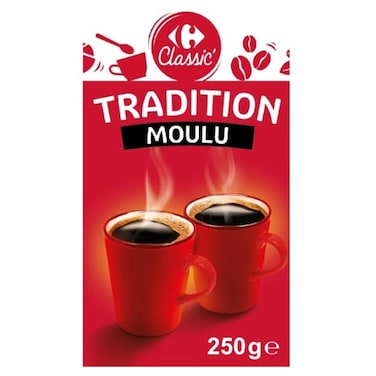 Carrefour Classic Ground Classic Coffee, 250g