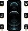 Muzz iphone 12 Pro Max (6.7 inch) Screen Protector 9H Hardness Anti-Scratch Tempered Glass Screen Protector,Bubble Free Tempered Glass Protective Film for iphone 12 Pro Max