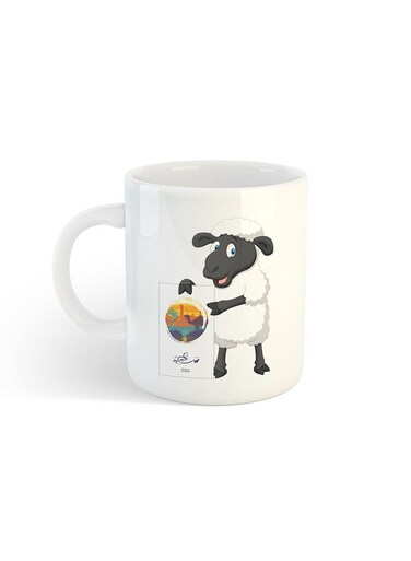 Al-Adha Sheep Printed Mug White
