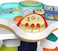 Yaya Duck Babylove 3-in-1 Baby Activity Center &amp; Rotating Gaming Table   360&deg; Swivel Seat with Interactive Toys   Convertible Toddler Play Table &amp; Drawing Station   for Infants 6 Months+