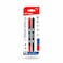 MOTARRO Permanent Marker MC044-2, Fine Tip, Red &amp; Black Ink, Quick Dry, Waterproof &amp; Fade Resistant &ndash; Ideal for Office, School, Home &amp; Industrial Use