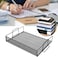 MOTARRO Stainless Steel Document Basket Tray MI005-4  &ndash; Black Office Desk Organizer