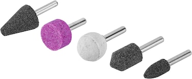 MTX Grinding Stones for Drill, 5 Pieces (760209)