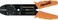 SPARTA Tongs, 210 Mm, For Stripping Of Electric Wires And Electric Cable Crimping 1.5&ndash;6.5 Mm (177505)