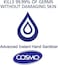 CD COSMO DESIGNS Cosmo Advanced Instant Hand Sanitizer Gel 5 Litre, IPA 70%, Germ Protection, Moisturizers, Vitamin E, Antiseptic &amp; Disinfectant, Sanitiser 5l, First Aid, Cleaner, Refill, 5000 ml