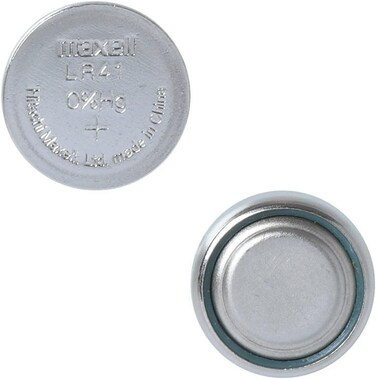 Maxell Lr41/192 alkaline 1.5v battery watch/electronics 2-pack