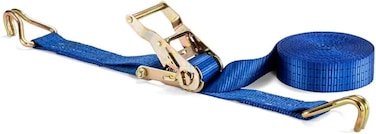 AL ARQAM Heavy Duty Ratchet Straps 2 Ton x 10 Meter &ndash; Cargo Lashing &amp; Tie Down Straps with Hooks for Securing Loads, Truck, Trailer, and Moving Supplies