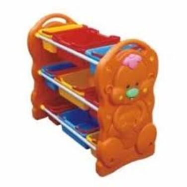 YALLABUYIT Children Plastic Toys Cabinet 16623