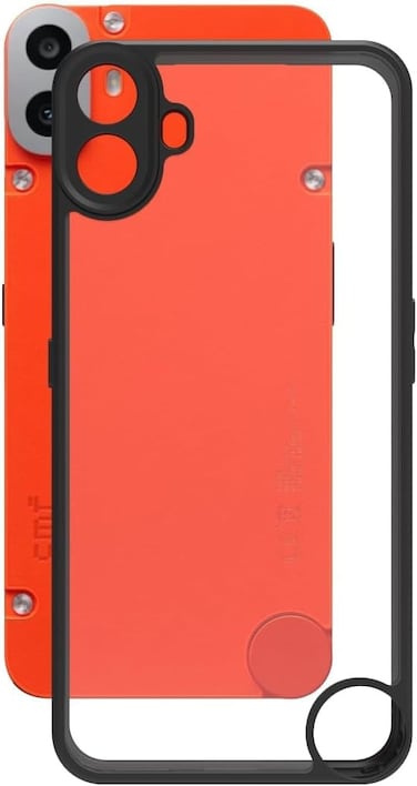 Ultra-Hybrid Shockproof Sleek Armor Nothing CMF Phone 1 Back Cover Case   360&deg; Protection   Crystal Clear Hard Back   Transparent Cover Case for Nothing CMF Phone 1 5G (Hard Clear Case)