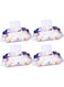 Ksaid Dog Wipes Cleaning Deodorizing Grooming Wipes Hypoallergenic Puppy Paw Wipes for Doggie Cat Face Body Bult Eye Extra Thick Strong Soft Alcohol Free 8X6 INCH (4 bag=400 pieces)