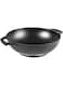 Lodge L6MW 6.25 in Cast Iron Mini Wok, Black