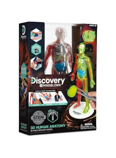 Discovery Mindblown Human Anatomy Kit STEM Toys for 8+ Years