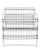 bizofft Sturdy Cooling Rack, Stainless Steel Nonstick Cooling Rack, Anti-Rusty Outdoors BBQ Kitchen Use for Even Cooling Biscuit/Cake/Bread