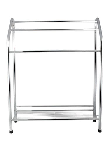 Box Dolan Towel Holding Rack Silver/Black 62.8x84x26cm