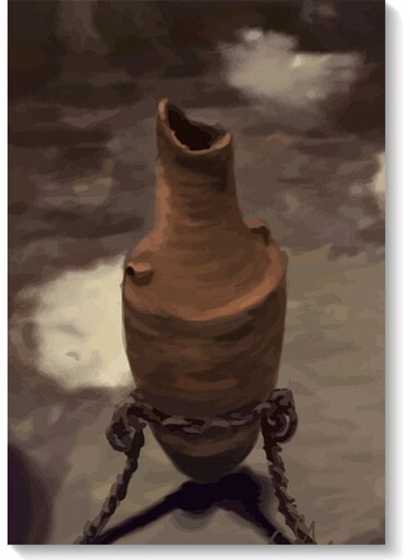 Decorative Wall Art Painting Brown/Grey 40 x 60cm