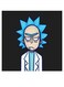 Rick Themed Wall Art White/Blue/Black 30x30cm