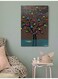 Birds Wall Art Painting Multicolour 40x60cm