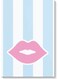 Decorative Wall Art Painting White/Blue/Pink 40 x 60cm