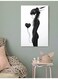 Woman Wall Art Multicolour 40x60cm