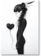 Woman Wall Art Multicolour 40x60cm