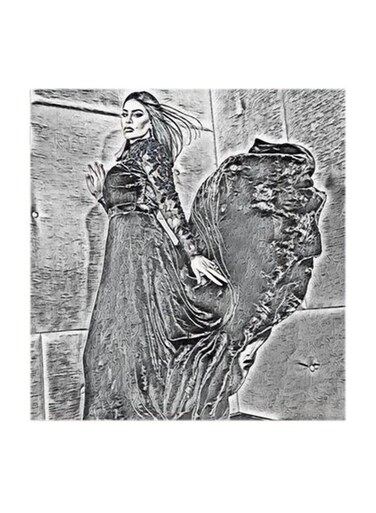 Ahlam MDF Wall Art Multicolour 30x30cm