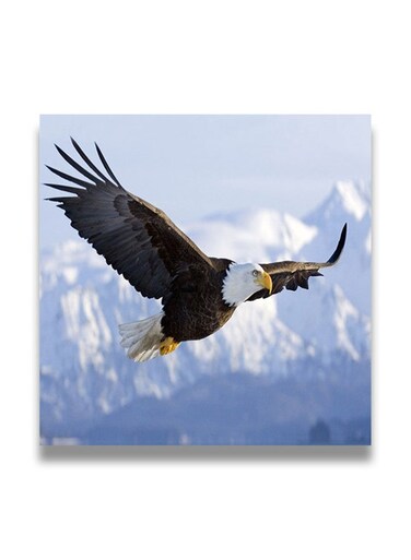 Decorative MDF Wall Art Painting Multicolour 30 x 30cm