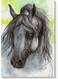 Arabian Horse Themed Wall Art Painting Multicolour 40x60cm