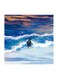 Girl In The Sea Mdf Wall Art Multicolour 30x30cm