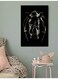 Rhino Wall Art Multicolour 40x60cm