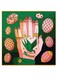 Taurus Themed Wall Art Green/Beige/Yellow 30x30cm