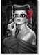Cool Girl Wall Art Multicolour 40x60cm