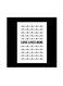 Quotes Themed Wall Art White/Black 30x30cm