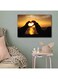 Love Printed Wall Art Multicolour 40x60cm