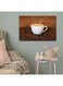 Coffee Printed Wall Art Multicolour 40x60cm