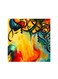Abstract Calligraphy Mdf Wall Art Multicolour 30x30centimeter