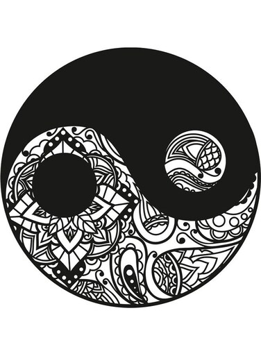 Wall Art Black 20cm