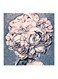 Flowers Crown MDF Wall Art Painting Multicolour 30x30cm