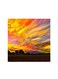 Sunset Mdf Wall Art Multicolour 30x30centimeter