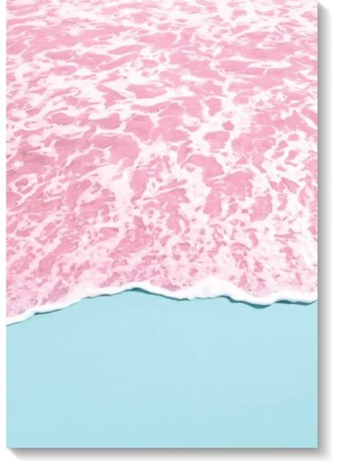 Beach Wall Art Multicolour 40x60cm
