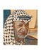 Yasser Arafat MDF Wall Art Multicolour 30x30centimeter