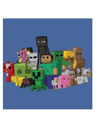 Minecraft Printed Wall Art Multicolour 30x30cm