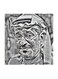 Abdullah Al-Sadhan MDF Wall Art Multicolour 30x30cm