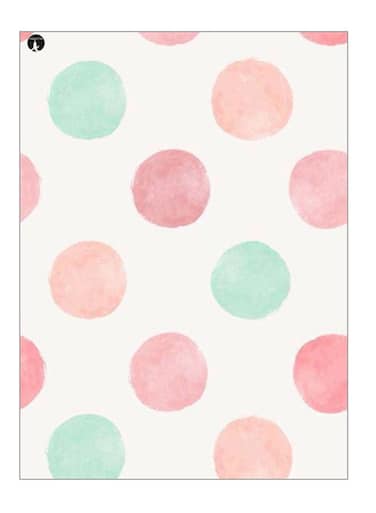 Printed Decorative Wall Art Plate Multicolour 20cm