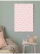 Flamingo Printed Wall Art Pink 40x60cm