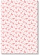 Flamingo Printed Wall Art Pink 40x60cm