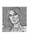 Nadine Nassib Njeim MDF Wall Art Multicolour 30x30cm